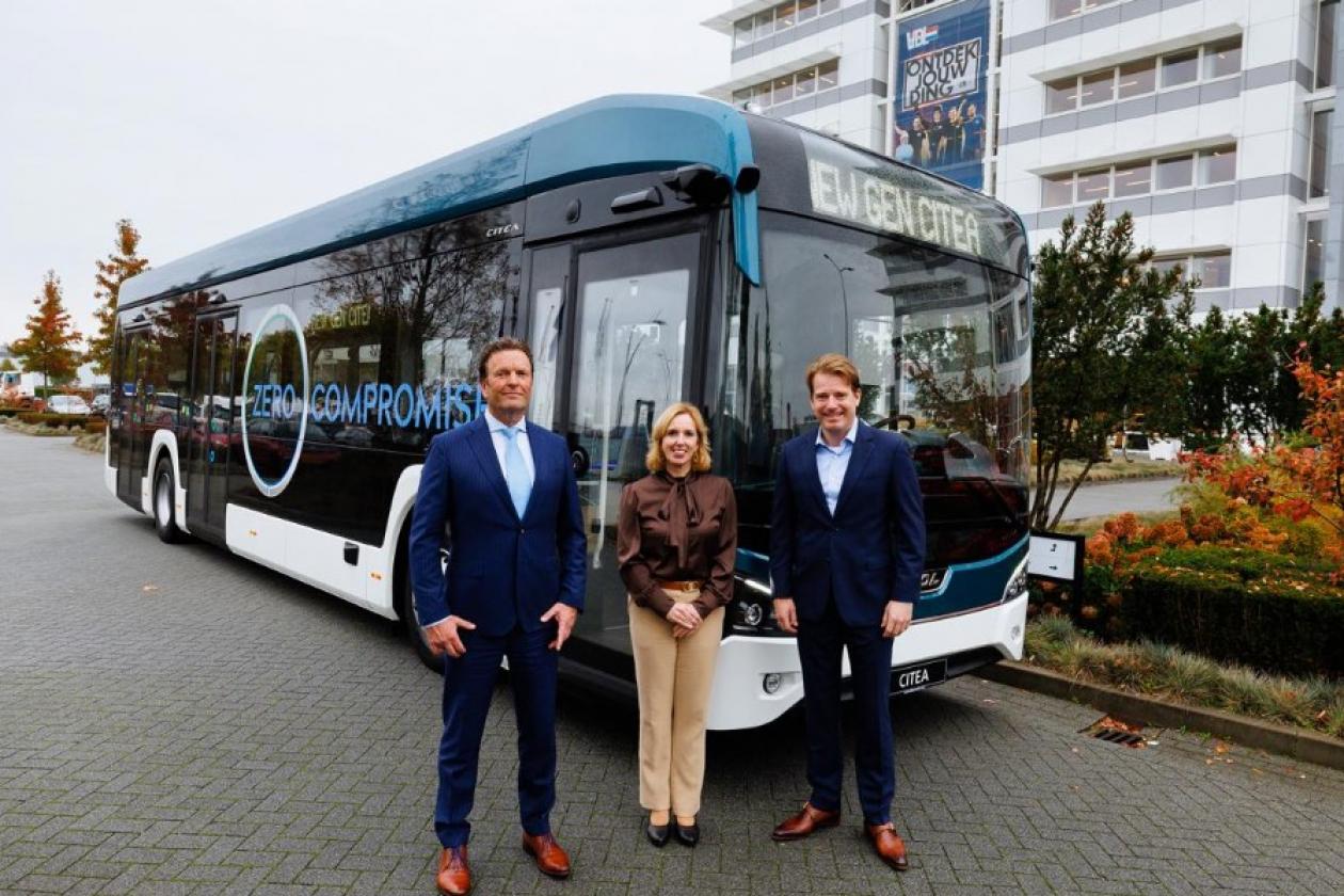 VDL Special Vehicles provides chassis for urther greening of public transport by province of North Brabant and Arriva with 64 new generation VDL Citeas