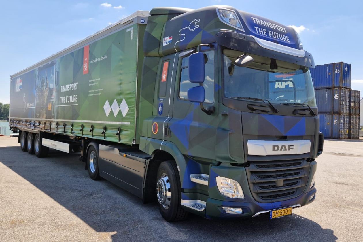Mooi artikel over onze testrit met de e-truck in Oostenrijk